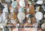 CIBS63 15 inches 20mm coin Agate gemstone beads wholesale