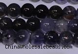 CIL10 15.5 inches 5mm round A grade natural iolite gemstone beads