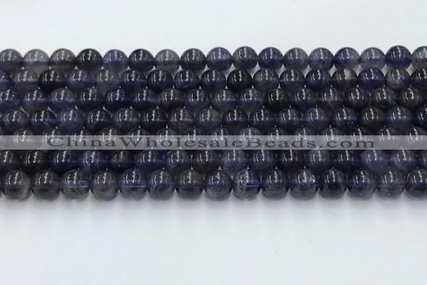 CIL127 15.5 inches 8mm round natural iolite beads wholesale