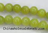 CKA05 15.5 inches 10mm round Korean jade gemstone beads