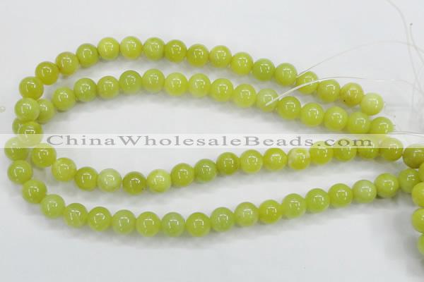 CKA05 15.5 inches 10mm round Korean jade gemstone beads