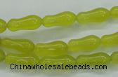 CKA19 15.5 inches 7*15mm bone Korean jade gemstone beads