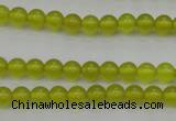 CKA202 15.5 inches 6mm round Korean jade gemstone beads