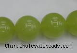 CKA208 15.5 inches 18mm round Korean jade gemstone beads