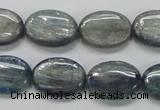 CKC207 15.5 inches 13*18mm oval natural kyanite beads wholesale