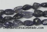 CKC218 15.5 inches 10*14mm nugget natural kyanite gemstone beads