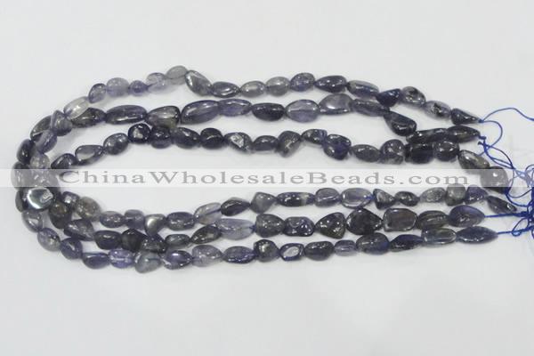 CKC218 15.5 inches 10*14mm nugget natural kyanite gemstone beads