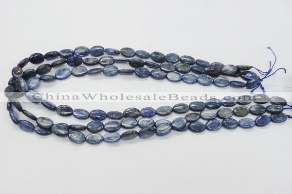 CKC220 15.5 inches 8*12mm oval natural kyanite beads wholesale