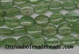 CKC266 15.5 inches 8*10mm oval natural green kyanite beads