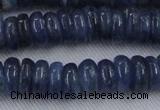 CKC503 15.5 inches 4*10mm rondelle natural Brazilian kyanite beads