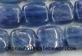 CKC524 15.5 inches 14mm square natural Brazilian kyanite beads