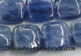 CKC525 15.5 inches 16mm square natural Brazilian kyanite beads