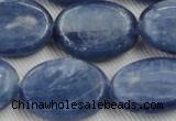 CKC538 15.5 inches 18*25mm oval natural Brazilian kyanite beads