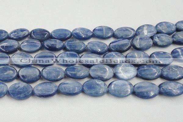 CKC538 15.5 inches 18*25mm oval natural Brazilian kyanite beads