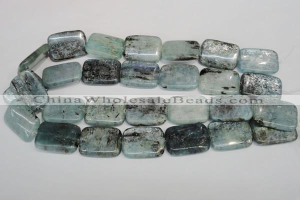 CKC54 15.5 inches 22*30mm rectangle natural kyanite beads wholesale