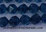 CKC712 15.5 inches 8mm faceted nuggets imitation kyanite beads