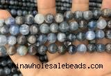 CKC752 15.5 inches 8mm round blue kyanite beads wholesale