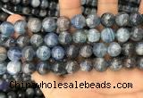 CKC753 15.5 inches 10mm round blue kyanite beads wholesale