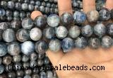 CKC755 15.5 inches 14mm round blue kyanite beads wholesale