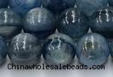 CKC771 15.5 inches 8mm round blue kyanite beads wholesale