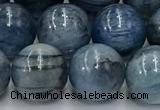 CKC772 15.5 inches 10mm round blue kyanite beads wholesale