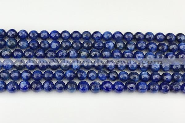 CKC781 15.5 inches 8mm round natural kyanite gemstone beads