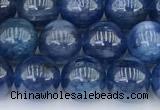 CKC791 15 inches 8mm round blue kyanite beads wholesale