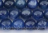 CKC805 15 inches 6mm round blue kyanite beads