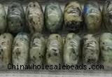 CKJ435 15.5 inches 5*8mm - 5*9mm rondelle natural k2 jasper beads