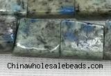 CKJ444 15.5 inches 11*12mm - 12*16mm rectangle natural k2 jasper beads