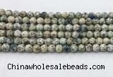 CKJ453 15.5 inches 6mm round natural k2 jasper beads wholesale