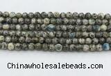 CKJ458 15.5 inches 6mm round natural k2 jasper beads wholesale