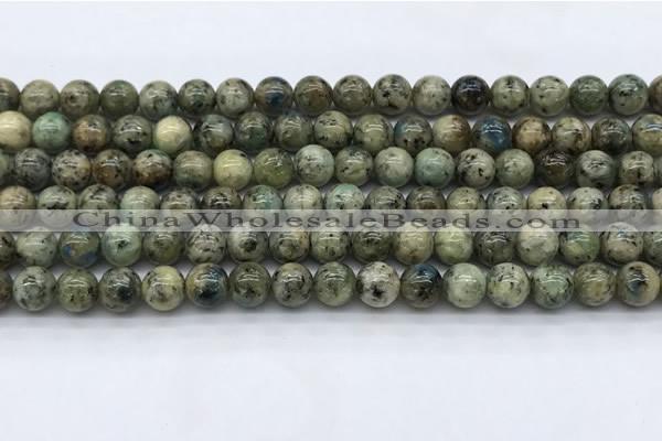 CKJ463 15.5 inches 6mm round natural k2 jasper beads wholesale