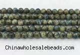 CKJ471 15.5 inches 8mm round natural k2 jasper beads wholesale