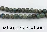 CKJ477 15.5 inches 12mm round natural k2 jasper beads wholesale