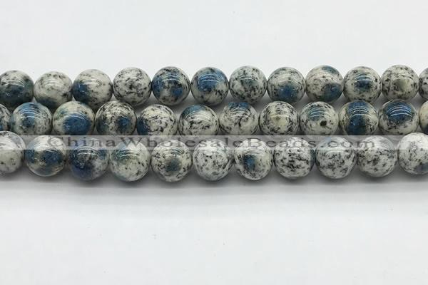 CKJ507 15.5 inches 12mm round natural k2 jasper gemstone beads