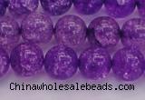 CKQ311 15.5 inches 12mm round dyed crackle quartz beads wholesale