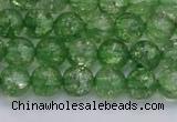 CKQ337 15.5 inches 8mm round dyed crackle quartz beads wholesale