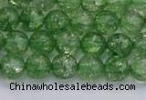 CKQ337 15.5 inches 8mm round dyed crackle quartz beads wholesale