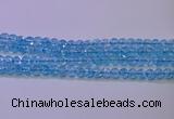 CKQ360 15.5 inches 4mm round dyed crackle quartz beads wholesale