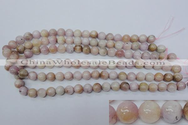 CKU202 15.5 inches 7mm round pink kunzite beads wholesale