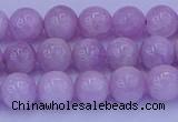 CKU262 15.5 inches 8mm round natural pink kunzite beads