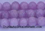 CKU262 15.5 inches 8mm round natural pink kunzite beads