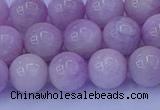 CKU263 15.5 inches 10mm round natural pink kunzite beads