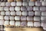 CKU332 15.5 inches 10*12mm tube kunzite gemstone beads