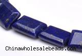 CLA05 Rectangle deep blue dyed lapis lazuli 12*16mm stone beads