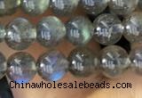 CLB1015 15.5 inches 5mm round labradorite gemstone beads