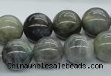 CLB103 15.5 inches 16mm round labradorite gemstone beads wholesale