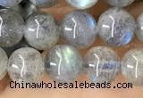 CLB1057 15.5 inches 6mm round labradorite gemstone beads