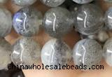 CLB1058 15.5 inches 8mm round labradorite gemstone beads